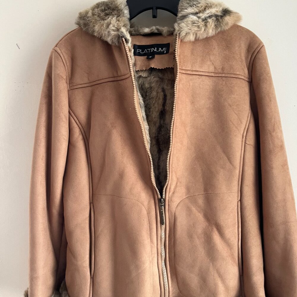 Faux Suede Jacket - image 4